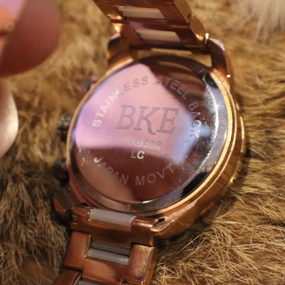 BKE Ivory Rose Rhinestone Watch - Picture 4 of 9
